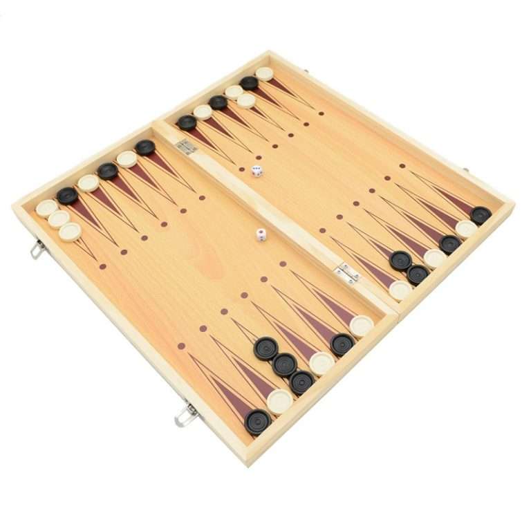14-17 Inch Portable Travel Chess Set for Kids & Adults, Small Magnetic Wooden Chess Boards for Adults, Folding Chessboard Game for Kids