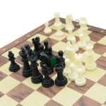 14-17 Inch Portable Travel Chess Set for Kids & Adults, Small Magnetic Wooden Chess Boards for Adults, Folding Chessboard Game for Kids